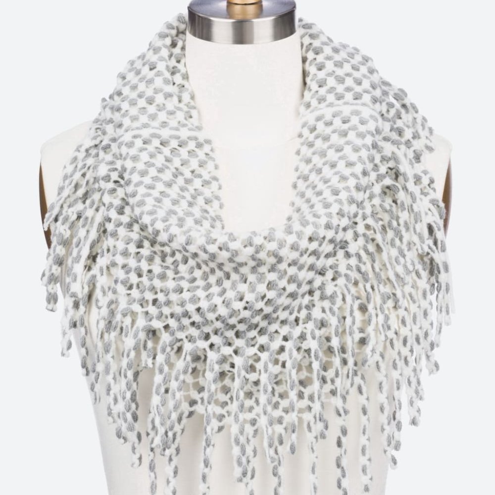 Beau Fringe Infinity Scarf